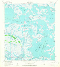 Download a high-resolution, GPS-compatible USGS topo map for Bay Dosgris, LA (1963 edition)