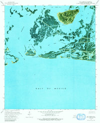 Download a high-resolution, GPS-compatible USGS topo map for Bay Ronquille, LA (1991 edition)