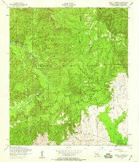 Download a high-resolution, GPS-compatible USGS topo map for Bayou Livrogne, LA (1958 edition)