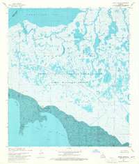 Download a high-resolution, GPS-compatible USGS topo map for Bayou Lucien, LA (1970 edition)