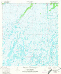 Download a high-resolution, GPS-compatible USGS topo map for Bayou Sauveur, LA (1964 edition)
