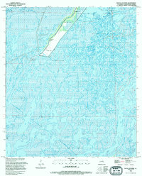 Download a high-resolution, GPS-compatible USGS topo map for Bayou Sauveur, LA (1994 edition)