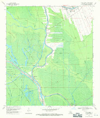 Download a high-resolution, GPS-compatible USGS topo map for Bayou Sorrel, LA (1971 edition)