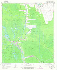 Download a high-resolution, GPS-compatible USGS topo map for Bayou Sorrel, LA (1980 edition)