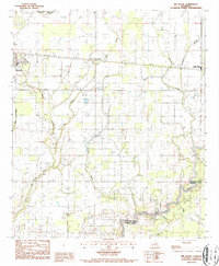 Download a high-resolution, GPS-compatible USGS topo map for Bee Bayou, LA (1987 edition)