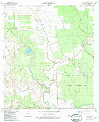 Download a high-resolution, GPS-compatible USGS topo map for Beggs, LA (1983 edition)