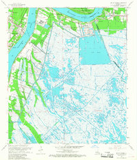 Download a high-resolution, GPS-compatible USGS topo map for Belle Chasse, LA (1968 edition)