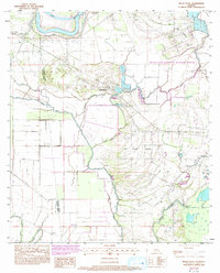Download a high-resolution, GPS-compatible USGS topo map for Belle DEau, LA (1993 edition)