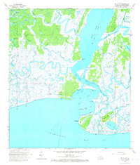 Download a high-resolution, GPS-compatible USGS topo map for Belle Isle, LA (1967 edition)