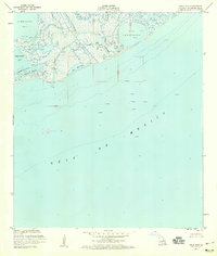 preview thumbnail of historical topo map of Lafourche County, LA in 1953