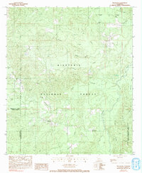 preview thumbnail of historical topo map of Natchitoches County, LA in 1983