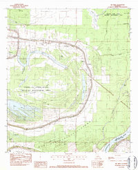 preview thumbnail of historical topo map of Avoyelles County, LA in 1982