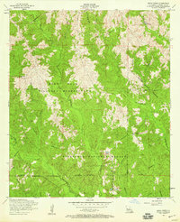 Download a high-resolution, GPS-compatible USGS topo map for Birds Creek, LA (1955 edition)