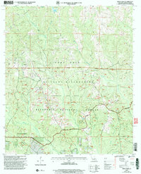 Download a high-resolution, GPS-compatible USGS topo map for Birds Creek, LA (2005 edition)