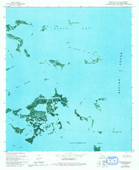 Download a high-resolution, GPS-compatible USGS topo map for Black Bay South, LA (1992 edition)