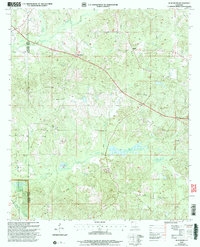 Download a high-resolution, GPS-compatible USGS topo map for Blackburn, LA (2005 edition)