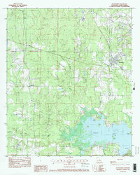 Download a high-resolution, GPS-compatible USGS topo map for Blanchard, LA (1982 edition)