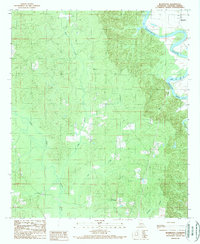 Download a high-resolution, GPS-compatible USGS topo map for Blankston, LA (1989 edition)