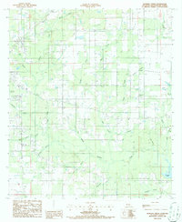 Download a high-resolution, GPS-compatible USGS topo map for Boneset Creek, LA (1986 edition)