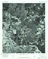 preview thumbnail of historical topo map of Bossier County, LA in 1975