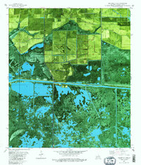 Download a high-resolution, GPS-compatible USGS topo map for Boudreaux Lake, LA (1982 edition)