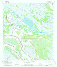 Download a high-resolution, GPS-compatible USGS topo map for Bourg, LA (1975 edition)