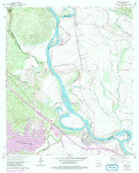 Download a high-resolution, GPS-compatible USGS topo map for Boyce, LA (1992 edition)