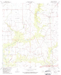 Download a high-resolution, GPS-compatible USGS topo map for Branch, LA (1983 edition)