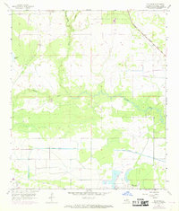 Download a high-resolution, GPS-compatible USGS topo map for Brimstone, LA (1968 edition)