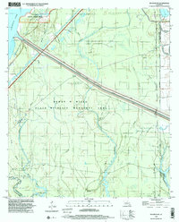 preview thumbnail of historical topo map of LaSalle County, LA in 1998