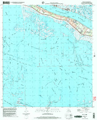 Download a high-resolution, GPS-compatible USGS topo map for Buras, LA (2003 edition)