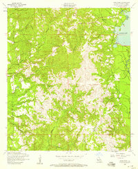 Download a high-resolution, GPS-compatible USGS topo map for Burr Ferry, LA (1958 edition)