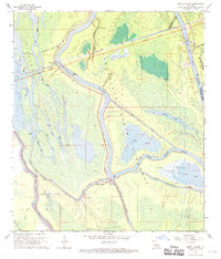 Download a high-resolution, GPS-compatible USGS topo map for Butte La Rose, LA (1968 edition)