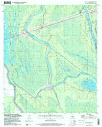 Download a high-resolution, GPS-compatible USGS topo map for Butte La Rose, LA (2000 edition)