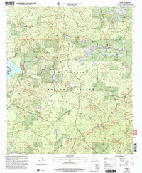 Download a high-resolution, GPS-compatible USGS topo map for Calvin, LA (2005 edition)