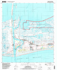 Download a high-resolution, GPS-compatible USGS topo map for Cameron, LA (2000 edition)
