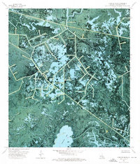 Download a high-resolution, GPS-compatible USGS topo map for Carencro Bayou, LA (1976 edition)