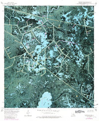 Download a high-resolution, GPS-compatible USGS topo map for Carencro Bayou, LA (1981 edition)