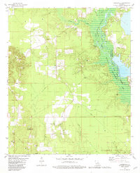 Download a high-resolution, GPS-compatible USGS topo map for Carterville, LA (1981 edition)