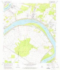 Download a high-resolution, GPS-compatible USGS topo map for Carville, LA (1975 edition)