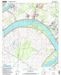 Download a high-resolution, GPS-compatible USGS topo map for Carville, LA (2000 edition)