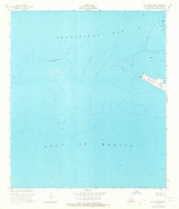 Download a high-resolution, GPS-compatible USGS topo map for Cat Island Pass, LA (1965 edition)