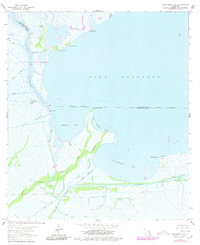 Download a high-resolution, GPS-compatible USGS topo map for Catahoula Bay, LA (1980 edition)