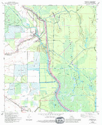 Download a high-resolution, GPS-compatible USGS topo map for Catahoula, LA (1994 edition)
