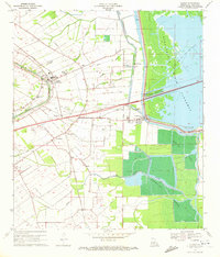 Download a high-resolution, GPS-compatible USGS topo map for Cecilia, LA (1972 edition)