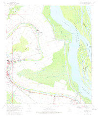 Download a high-resolution, GPS-compatible USGS topo map for Centerville, LA (1974 edition)
