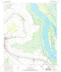 preview thumbnail of historical topo map of Centerville, LA in 1969