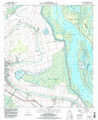 Download a high-resolution, GPS-compatible USGS topo map for Centerville, LA (1998 edition)