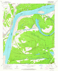 Download a high-resolution, GPS-compatible USGS topo map for Chamblee, LA (1964 edition)