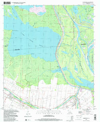 Download a high-resolution, GPS-compatible USGS topo map for Charenton, LA (2000 edition)